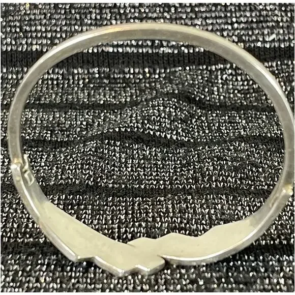 Taxco 925 Sterling Silver Lapis Inlay 7" Bracelet - Picture 3 of 13